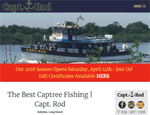 Tablet Screenshot of captrod.com
